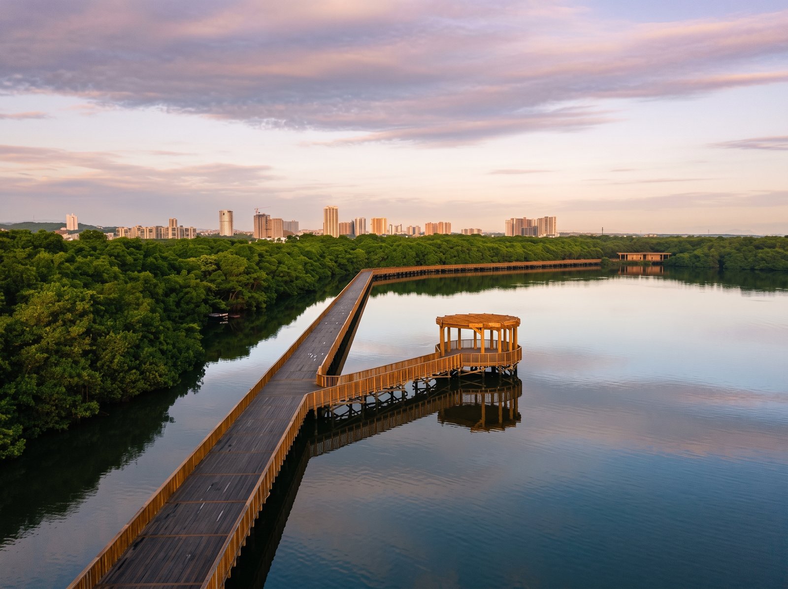 Ecoparque Ciénaga de Mallorquín y manglares en Barranquilla