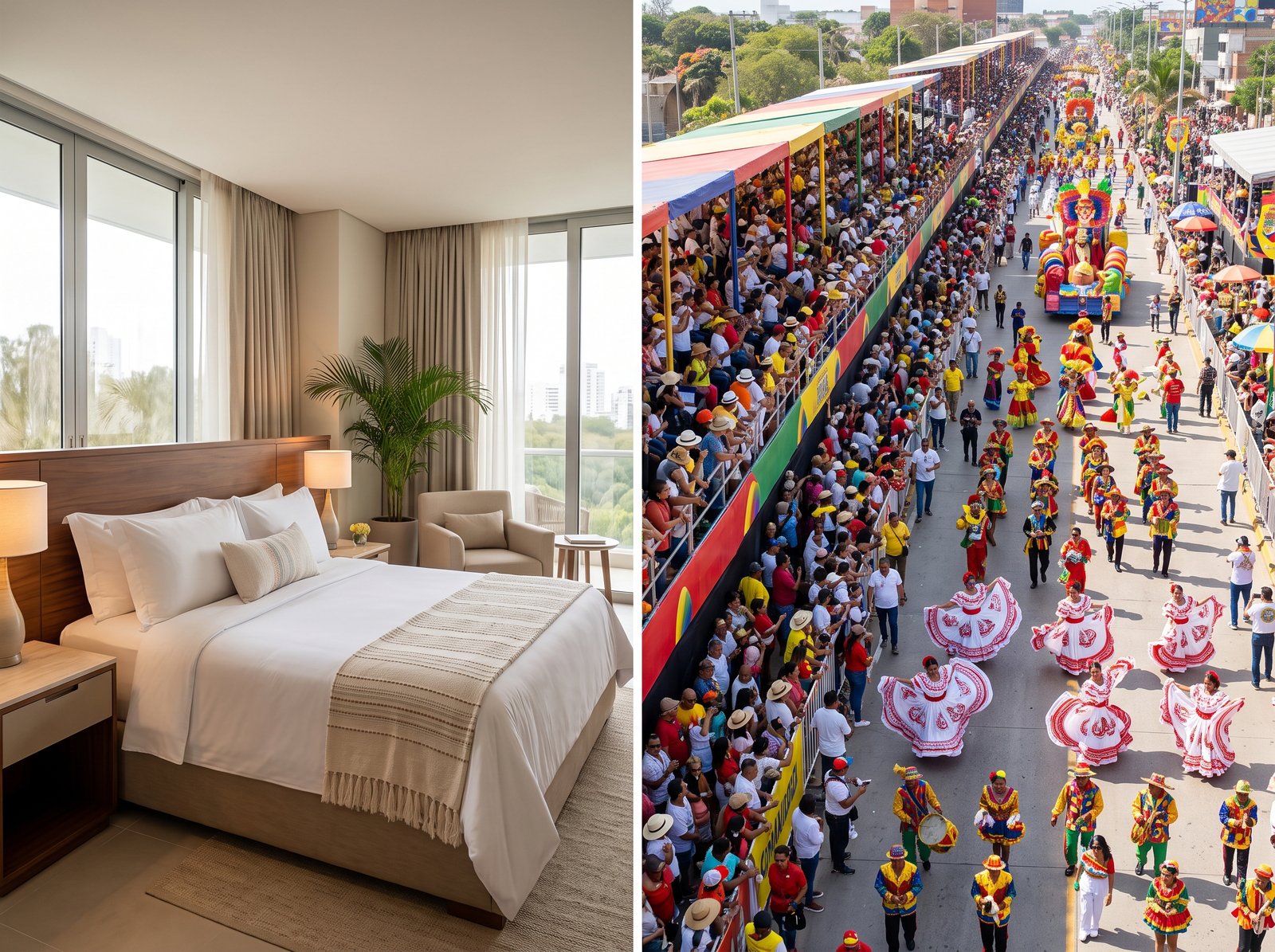 Hotel and grandstand experience with Pamar Travel