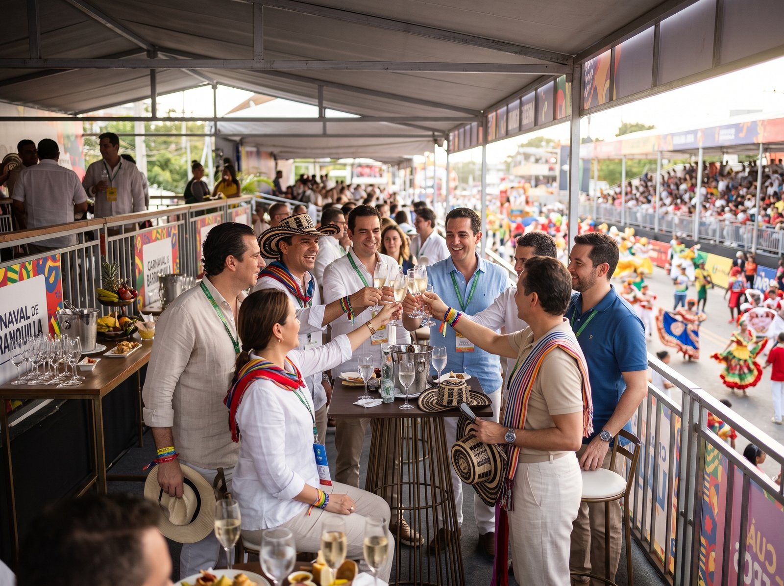 Barranquilla Carnival for Companies: Corporate Hospitality Suites, VIP Lounges & B2B Incentive Travel